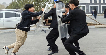公司塔利校区开展应急处突演练活动